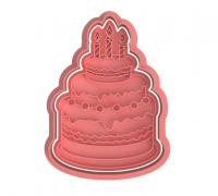 STL file Happy Birthday Harry Potter Cake Decor 🎂・3D printing design to  download・Cults