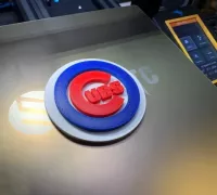 STL file Cubs W・3D print design to download・Cults