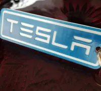 Tesla S Key Fob ~ 3D Model ~ Download #90657494