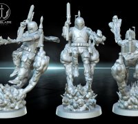 3D file STAR WARS LEGION: Mandalorian Neo Crusaders - Collection ⭐・3D print  design to download・Cults