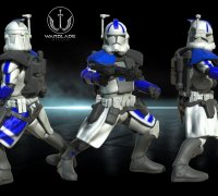 STL file Star wars legion clone specialists ⭐・3D printing design to  download・Cults