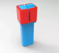 3D Printed Infinity Mini Lite - PET Plastic Bottle Cutter by zelos_dynamics