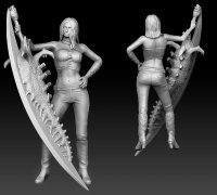 Lady Devil May Cry 3 - STL 3D print files
