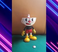 Cuphead Dice King and The Devil 3D model 3D printable