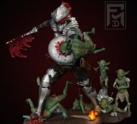 3D Printable Slayer of Goblins by Nickey's Hatchery