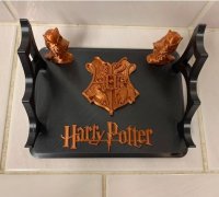 Free STL file Harry Potter Wand Stand 🦸・Object to download and