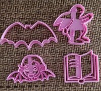 Moon and Cloud Cookie Cutter and Fondant Cutter and Clay Cutter