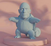 dwayne johnson croc charm 3D Models to Print - yeggi