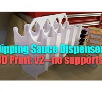 mcdonalds sauce holder 3D Models to Print - yeggi