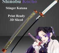 Pack Katana Shinobu Kochou V1 Demon Slayer + Support Katana