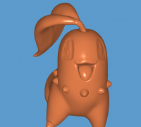 STL file chikorita - Pokémon 👹・3D printable design to download