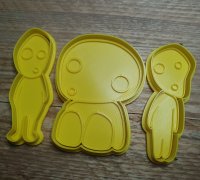 3D file Kodama 4 models Miniatures Princess Monoke Hime 👸・3D
