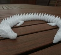 Articulated Dragons 3D Print STL for Download 