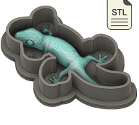 lizard mold 3D Models to Print - yeggi