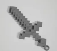 espada de minecraft 3D Models to Print - yeggi