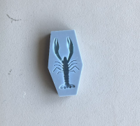 STL file Weedless NED Craw Soft Plastic Fishing Lure Molds 🎣・3D print  object to download・Cults