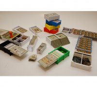 Concordia Board Game Organizer Insert with Salsa Expansion 3D model 3D  printable