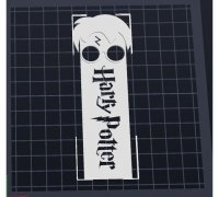 STL file Harry Potter Book Mark 📚・3D print design to download・Cults