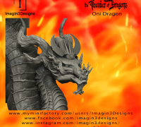 STL file Hantengu - Demon Slayer Oni 🌙・3D print design to