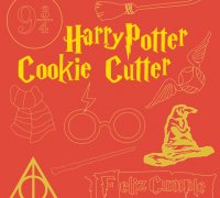 Harry Potter cookie cutters | 3D Print Model