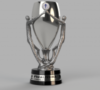 STL file Club World Cup - Leos3D - Soccer Trophy 🗺️・Model to