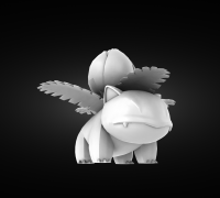 3D file Pokemon Quest - 002 Ivysaur 🐉・3D printing model to download・Cults