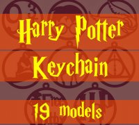 Llavero Harry Potter by JG3D, Download free STL model