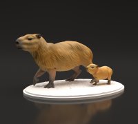 3d Gedruckt Nette Capybara Lustige Tier Front Auto Sitzbezug
