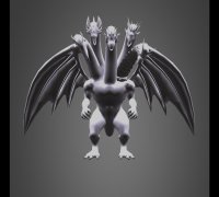 STL file MINECRAFT ENDER DRAGON 🐉・3D printing design to download・Cults