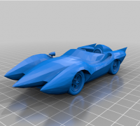 Speed Racer Mach 5 1997 Blueprint 