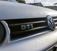 Grille logo for 2004 VW Golf by cmh, Download free STL model