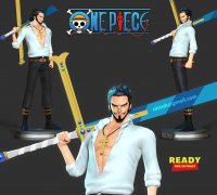 Mihawk Yoru Sword - One Piece - 3D Print Model – Wireframe