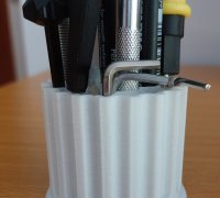 Sharpie Pen Holder for Honeycomb Storage Wall (HSW) by Phobos, Download  free STL model