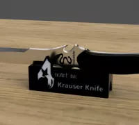 STL file Residual Evil 4: Remake - Jack Krauser combat knife 3D