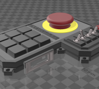 Big Red Button For Stress Relief | 3D model