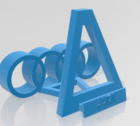 audi logo 3D Models to Print - yeggi