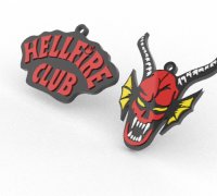 STL file Stranger Things mug or mate (Hellfire Club) ☕・3D printable model  to download・Cults