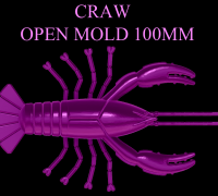 STL file Glist (spear) fishing bait, lure mold, Soft Plastic injection mold  🎣・3D print design to download・Cults