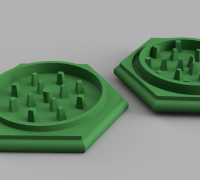 STL file Smokin' Gun - Weed Grinder Kit 🔫・3D print object to download・Cults