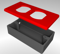 skitse Skæbne Søgemaskine markedsføring outlet box" 3D Models to Print - yeggi