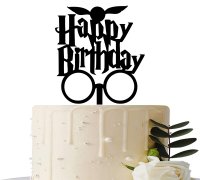 Free STL file Happy Birthday Harry Potter 🎂・3D printing idea to  download・Cults