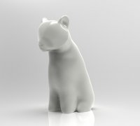 STL file Tiger statue 🐅・Design to download and 3D print・Cults