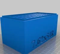 3D file AMMO BOX 7.62x54R AMMUNITION STORAGE 7.62x54R Mosin CRATE