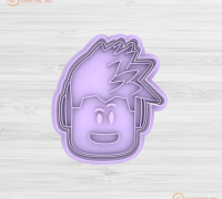 STL file Roblox face cookie cutter 🍪・3D print design to download・Cults