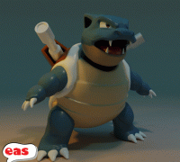 STL file Pokemon squirtle evolution pack 🐉・Template to download and 3D  print・Cults