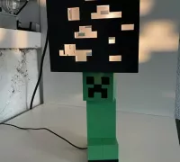 Free STL file Minecraft block lamp 🔦・3D printable model to download・Cults