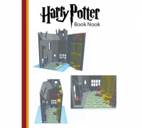 Book Nook Harrypotter 