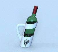 wine glass holder 3D Models to Print - yeggi