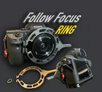 3D file Follow Focus Professional 🎦・Model to download and 3D print・Cults