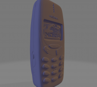Nokia 3310 Modelo 3D - Descargar Electrónica on